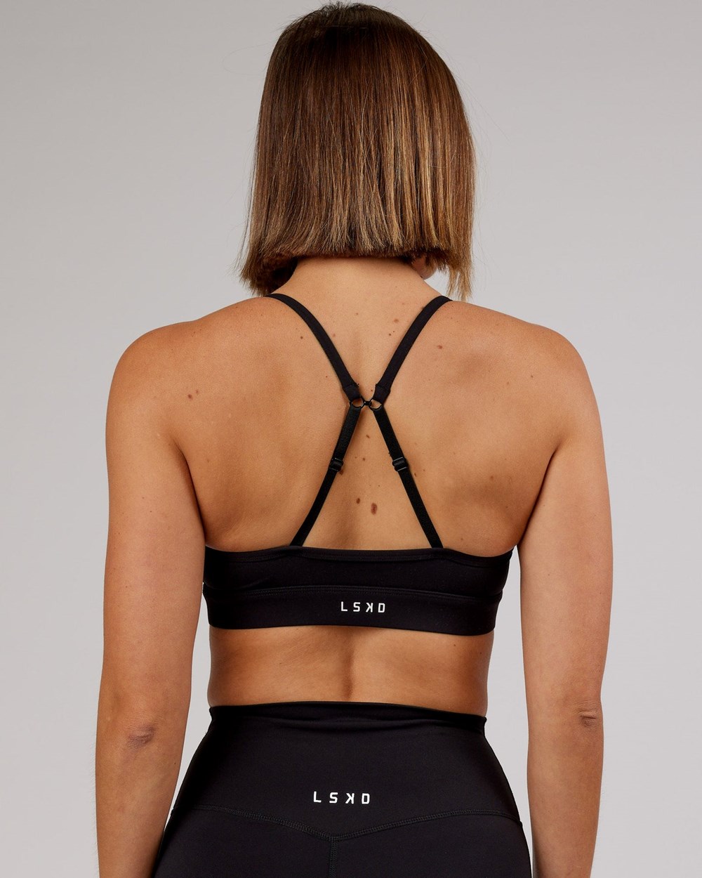 Black LSKD Elixir Sports Bra | LT8764903