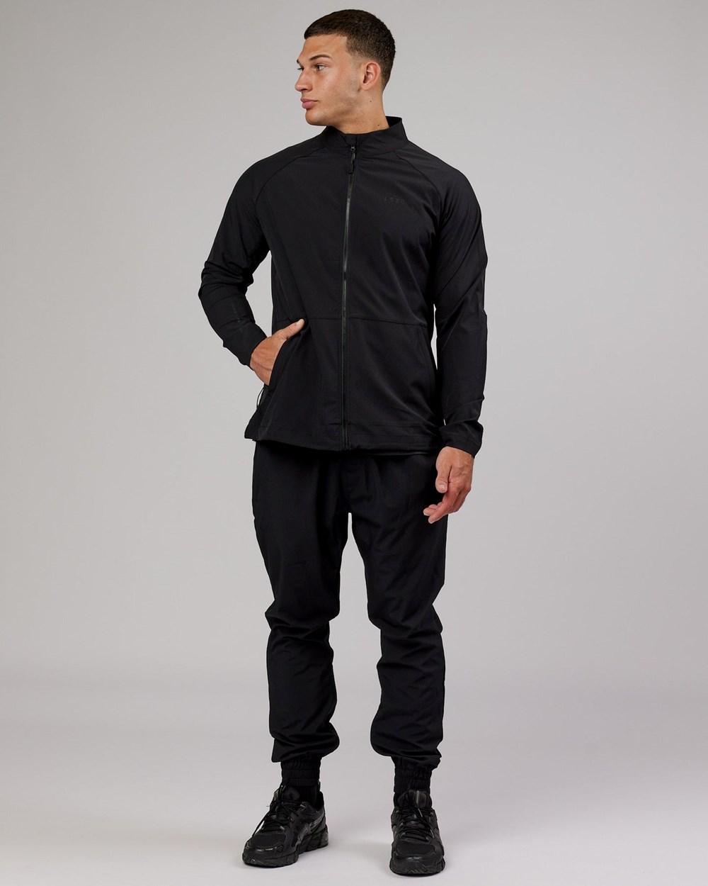 Black LSKD Energy Stretch Performance Jacket | JR7140869