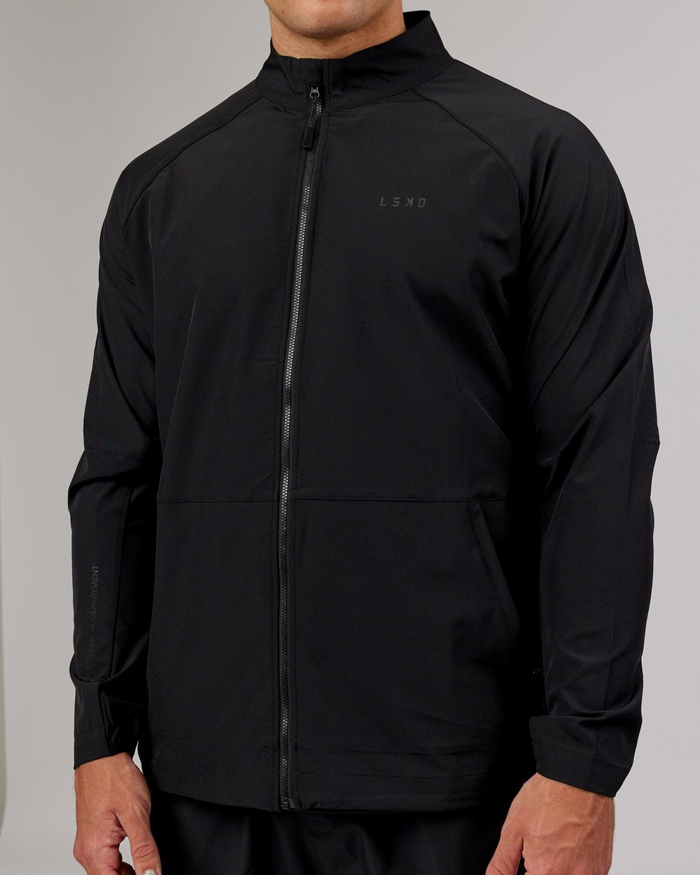 Black LSKD Energy Stretch Performance Jacket | JR7140869