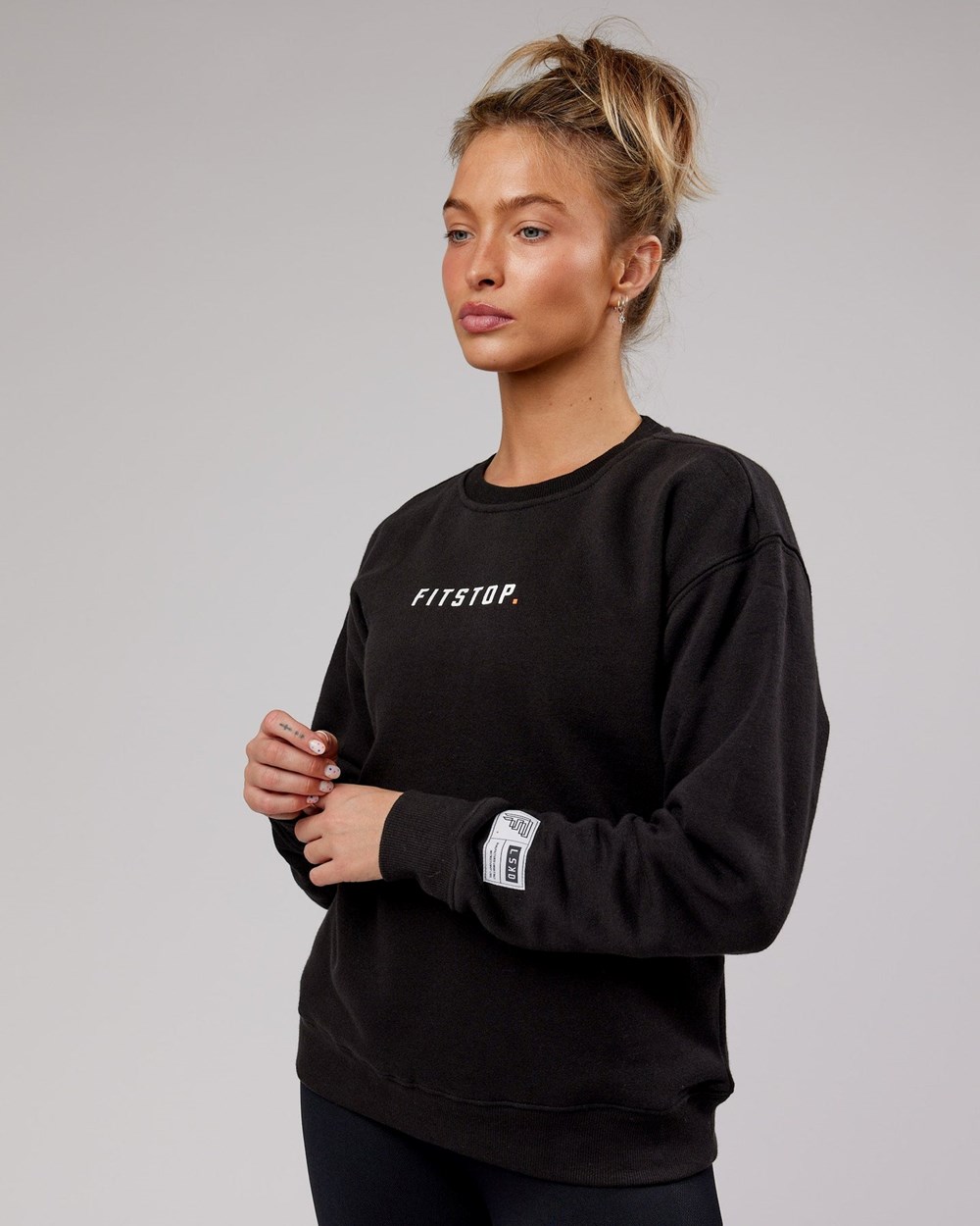 Black LSKD Fitstop Functional Sweater | GT5837904