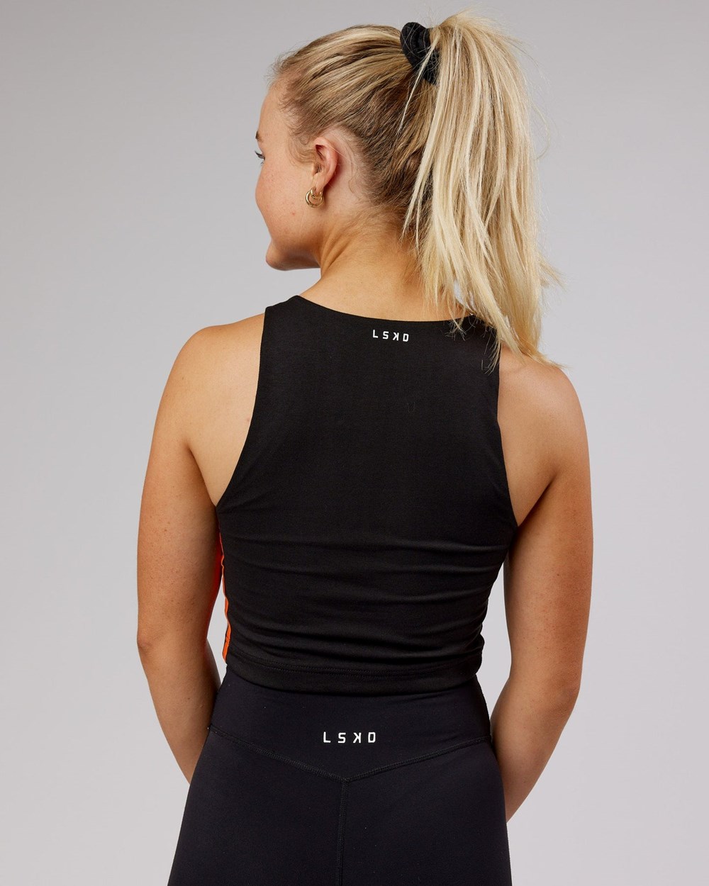 Black LSKD Fitstop Warm Up Tank | VX5743982