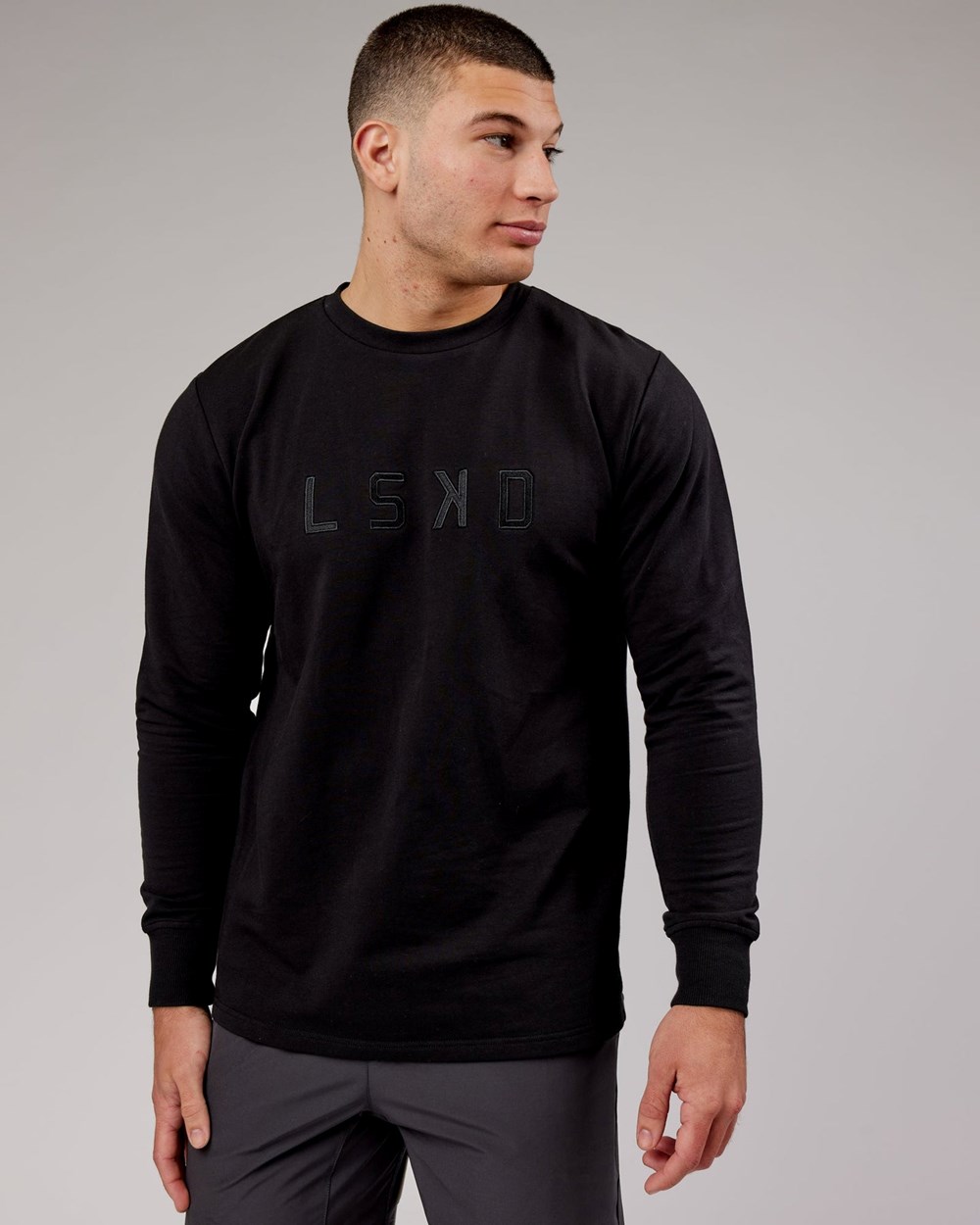 Black LSKD Flow FLXFleece Sweater | DA8105724