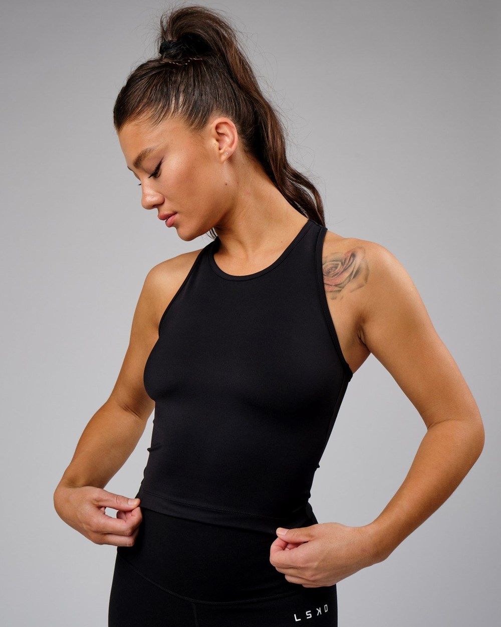 Black LSKD Flow Performance Tank | AT8039562