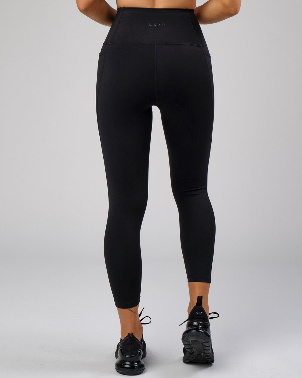 Black LSKD Flux 7/8 Length Legging | KT0764591