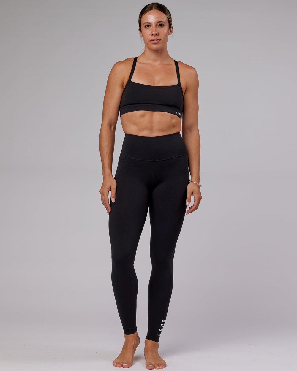 Black LSKD Flux X-Long Legging | EL4950768