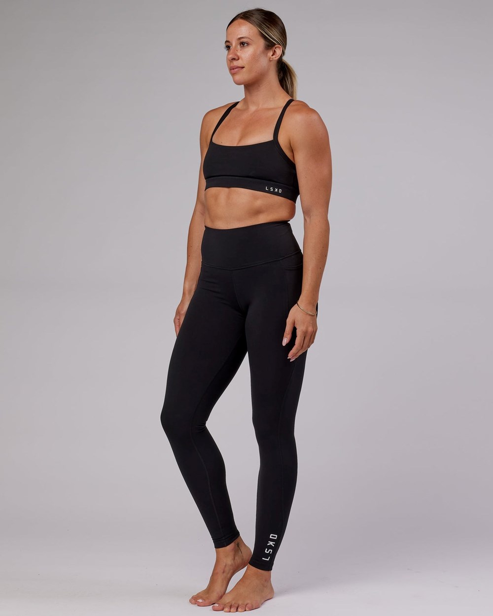 Black LSKD Flux X-Long Legging | EL4950768