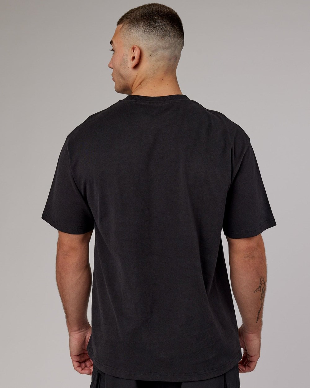 Black LSKD Free Throw Heavyweight Tee Oversize | DL0735194