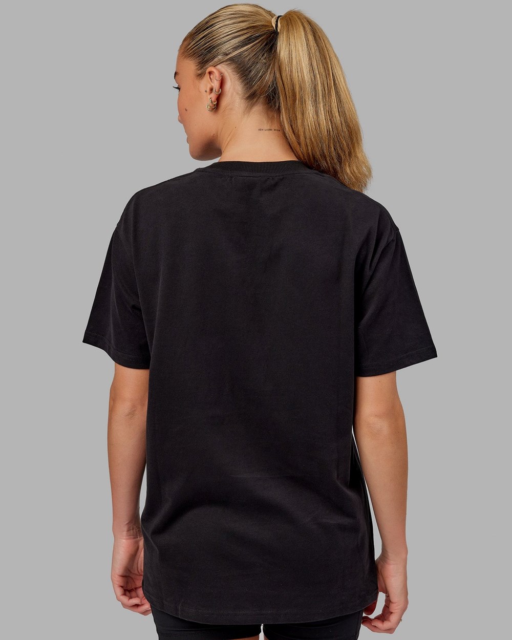 Black LSKD Free Throw Heavyweight Tee Oversize | MR4069231