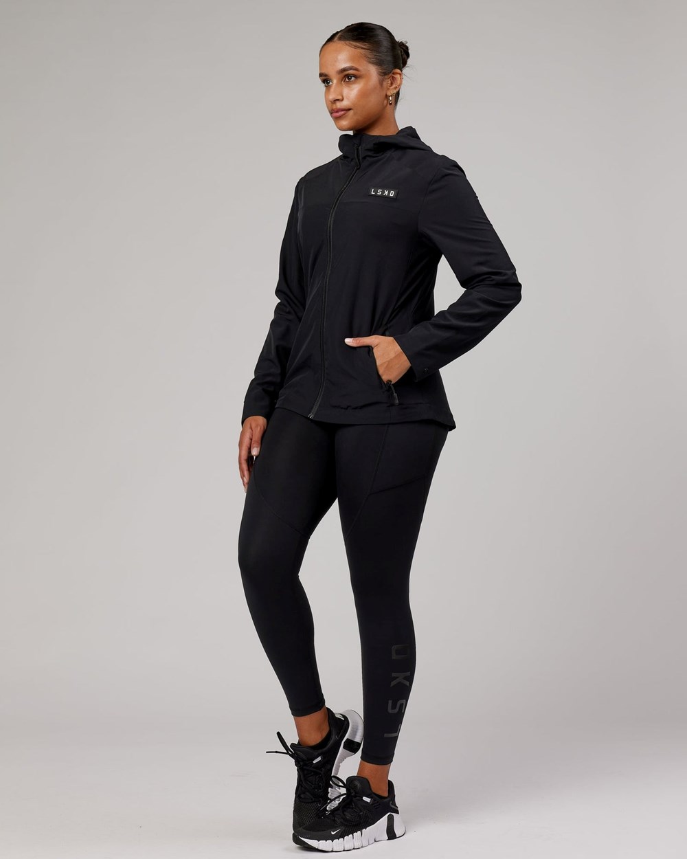 Black LSKD Functional Training Jacket | VY8493752