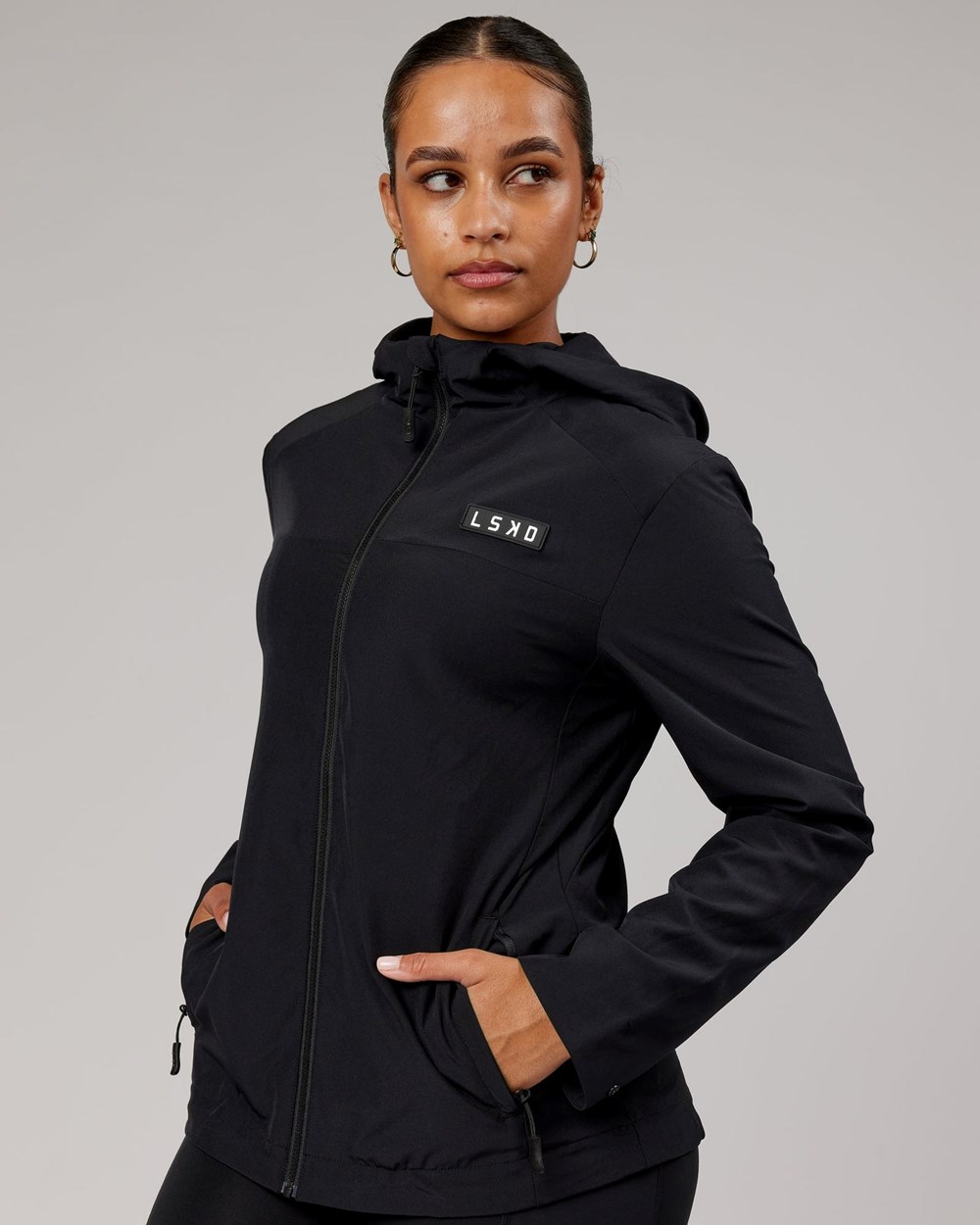 Black LSKD Functional Training Jacket | VY8493752