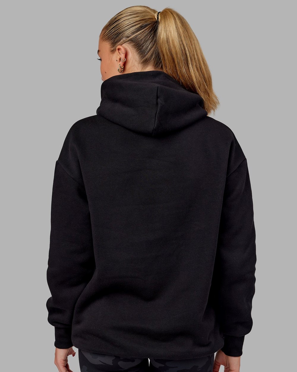 Black LSKD Fundamental Hoodie Oversize | RS2786459