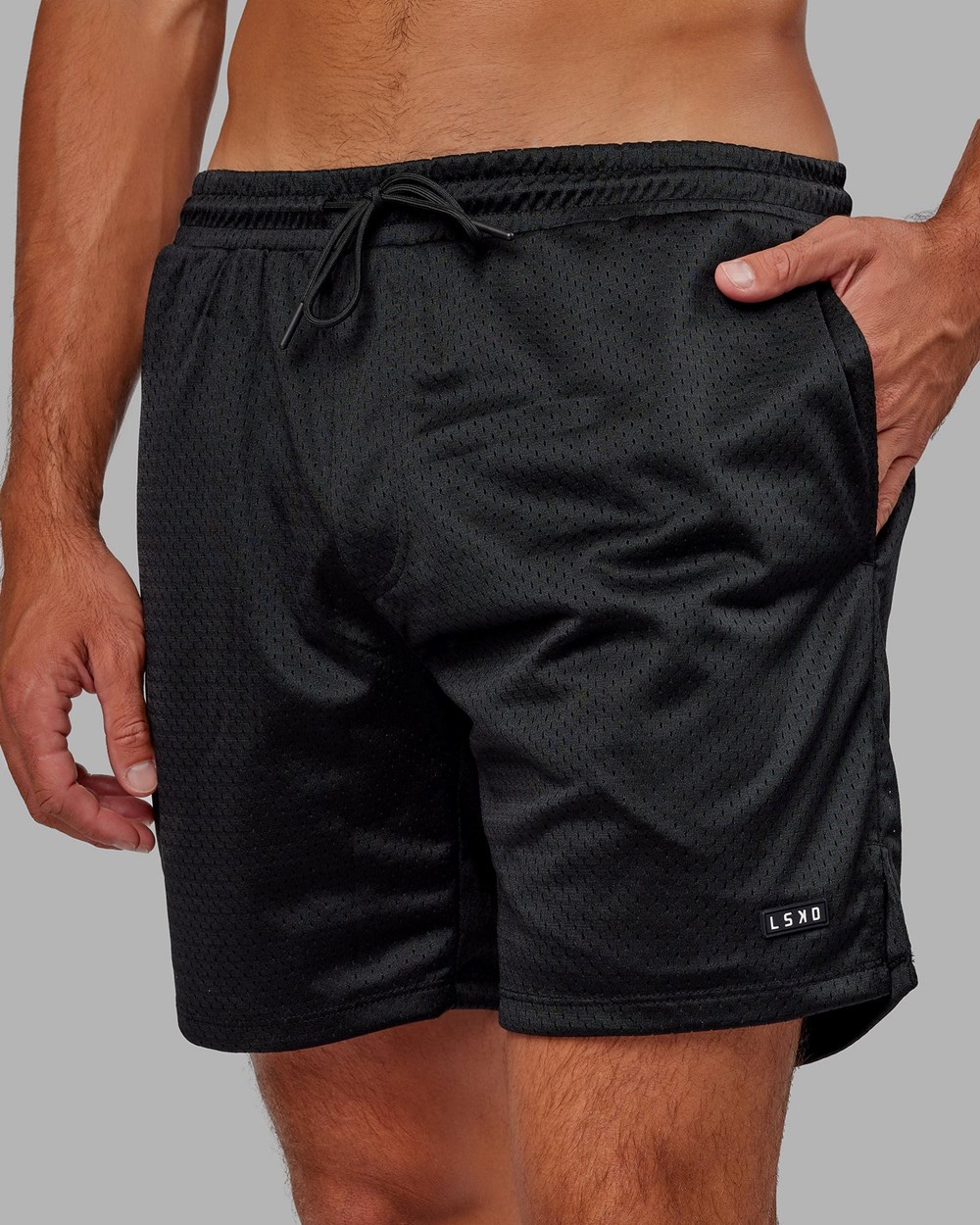 Black LSKD Fundamental Mesh Short | GX0281496