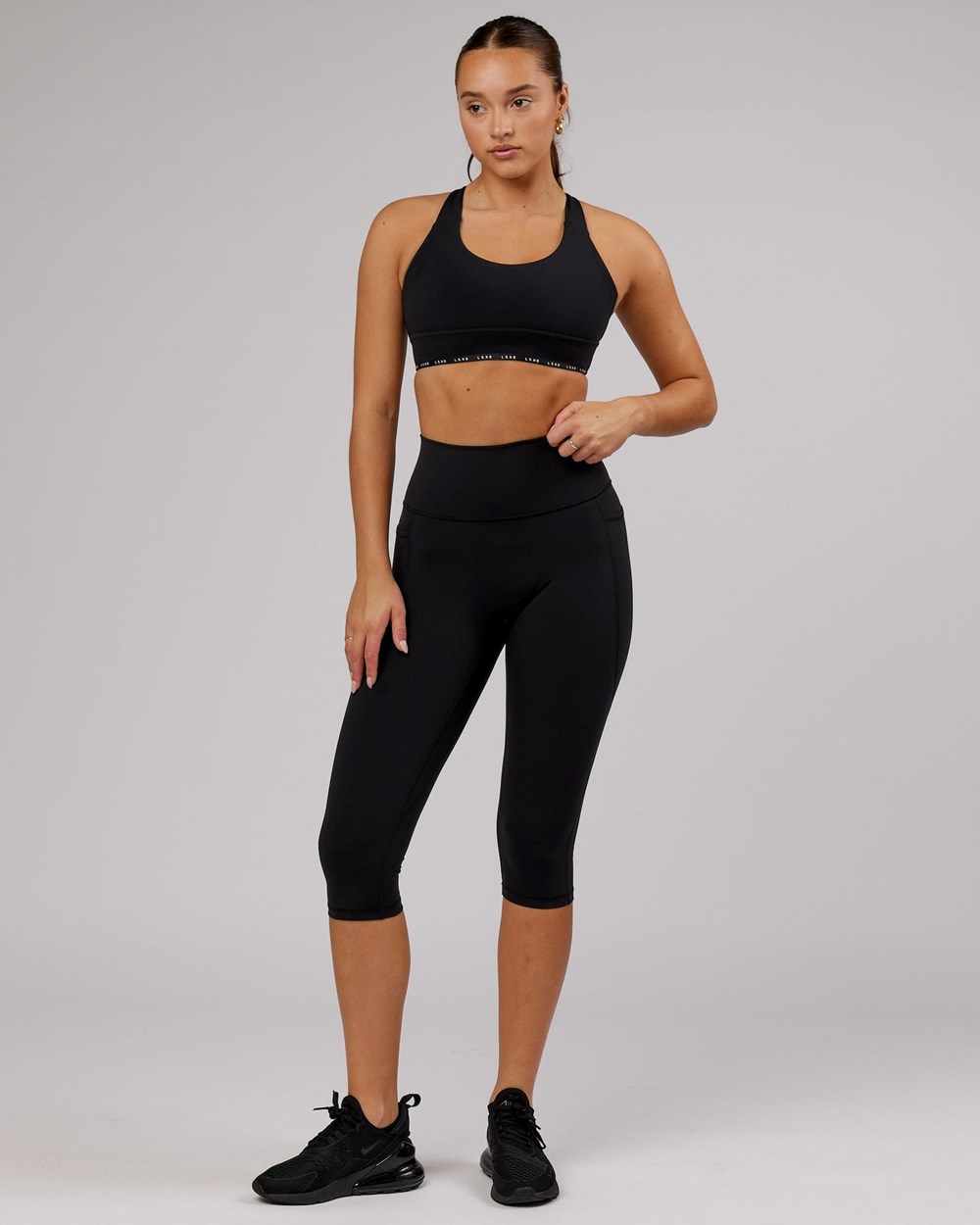 Black LSKD Fusion 3/4 Length Legging | FQ9835702