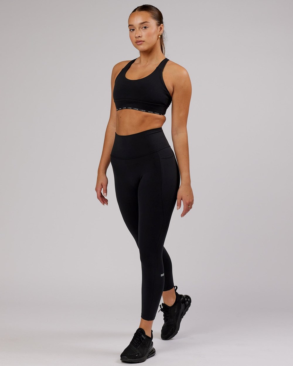 Black LSKD Fusion 7/8 Length Legging | KX8164523