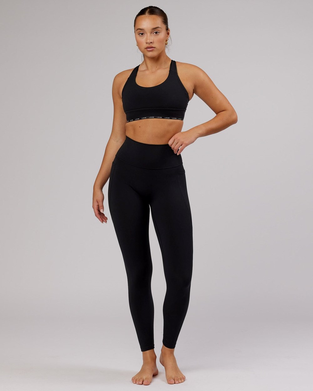 Black LSKD Fusion Full Length Legging | RK7451892