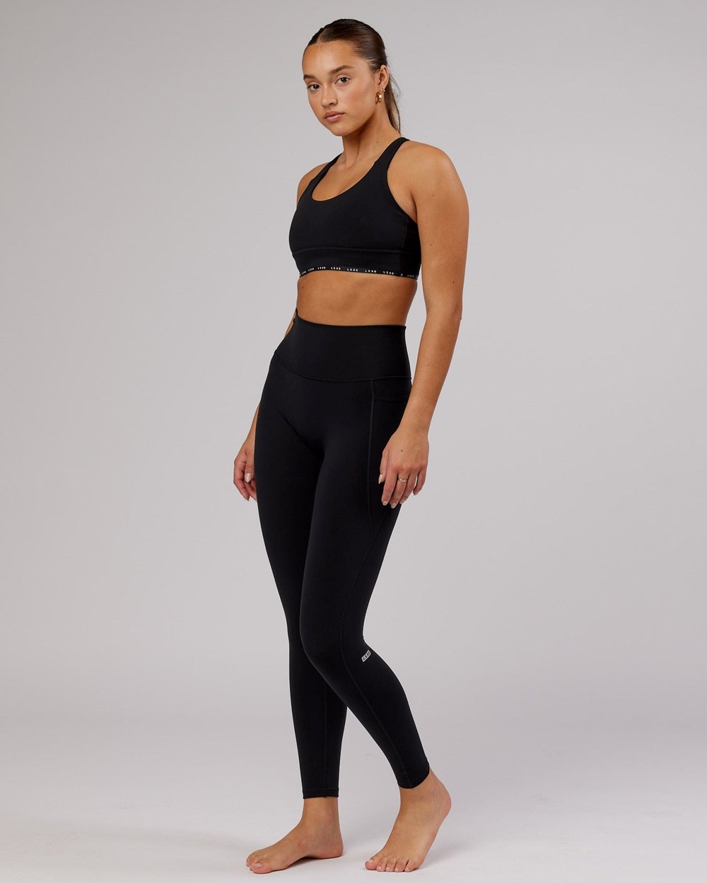 Black LSKD Fusion Full Length Legging | RK7451892