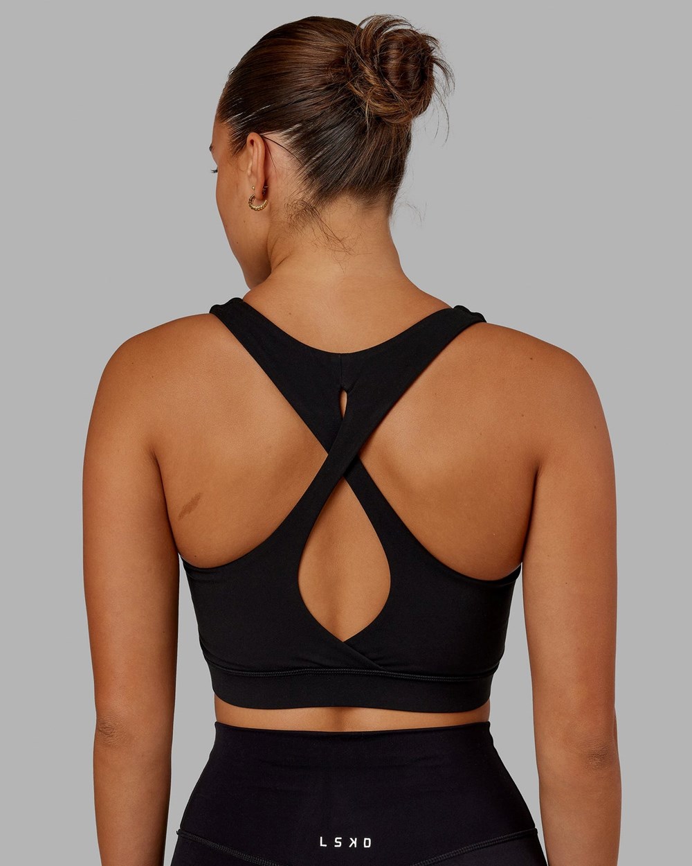 Black LSKD Fusion Sports Bra | GW1784293