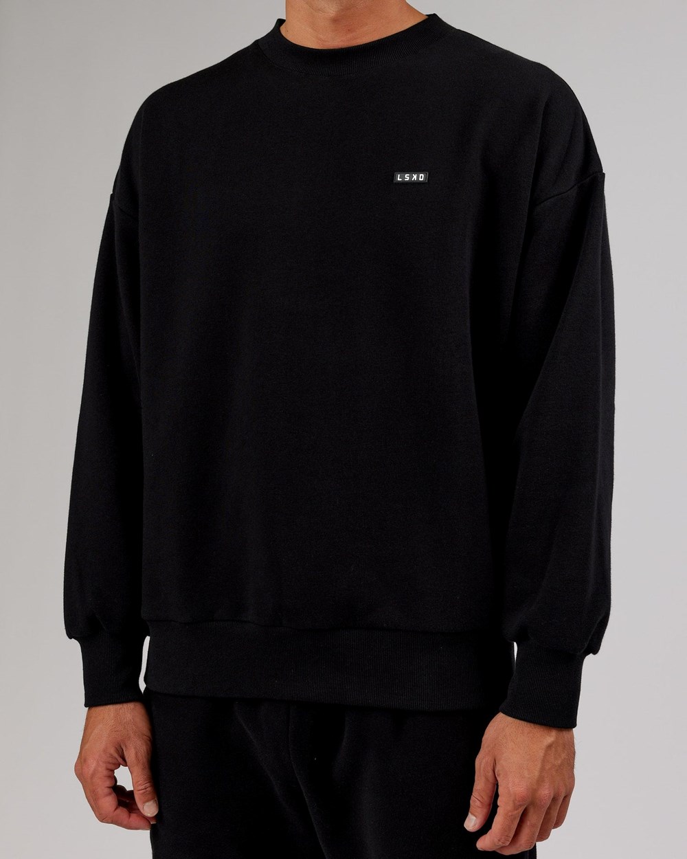 Black LSKD Iconic Sweater Oversize | DW9270186