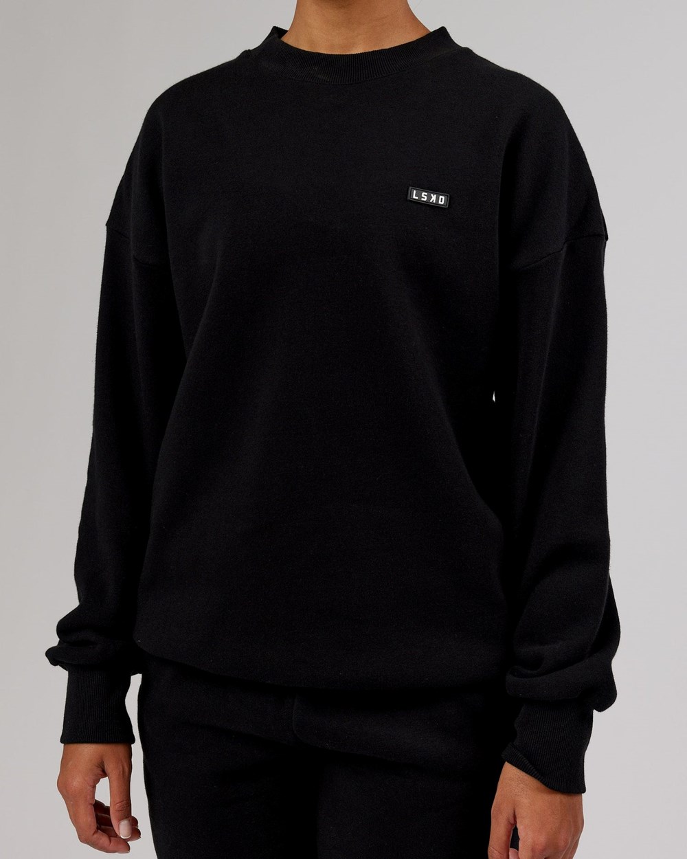 Black LSKD Iconic Sweater Oversize | JO7495026