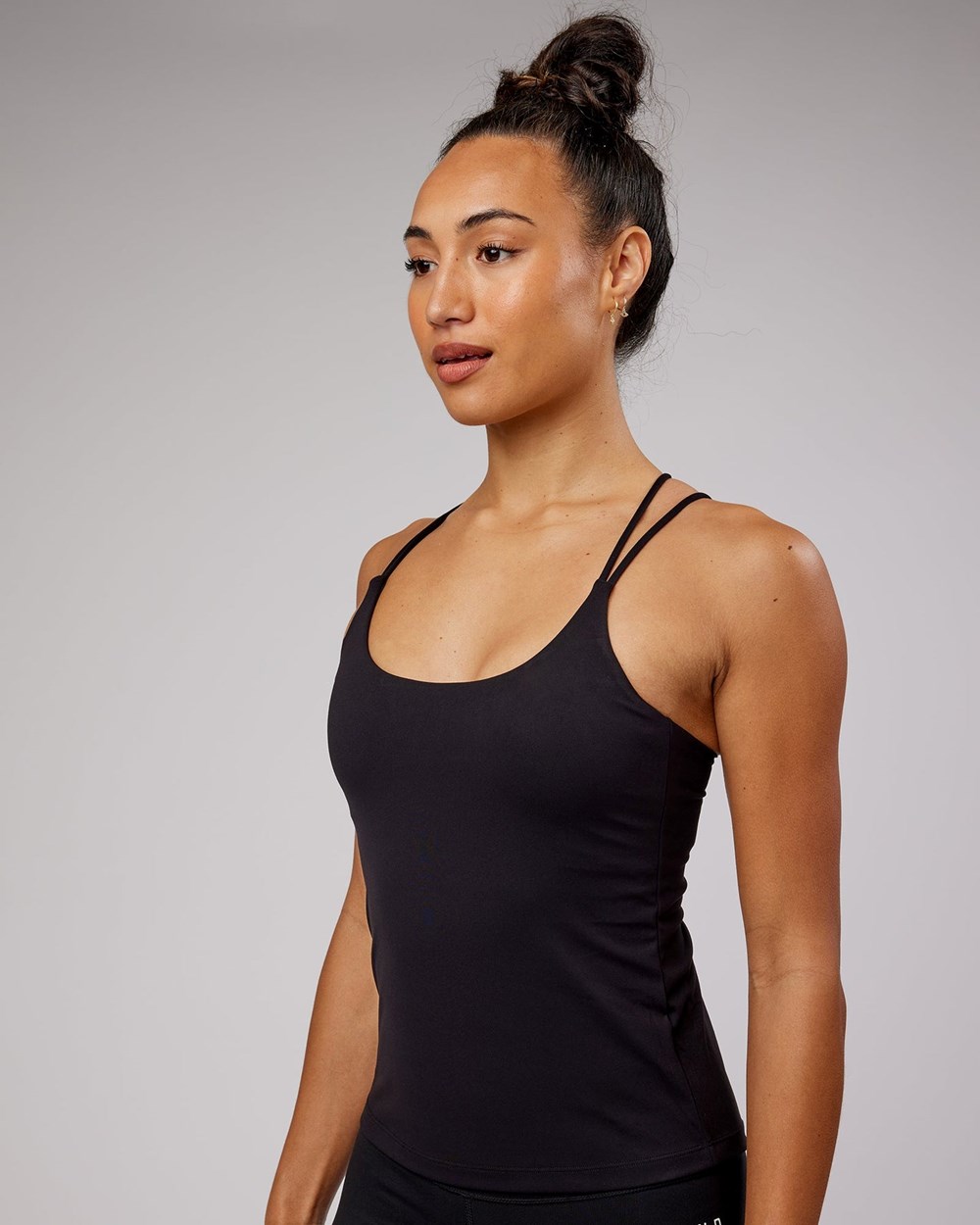 Black LSKD Inversion Shelf Bra Tank | MH7921403