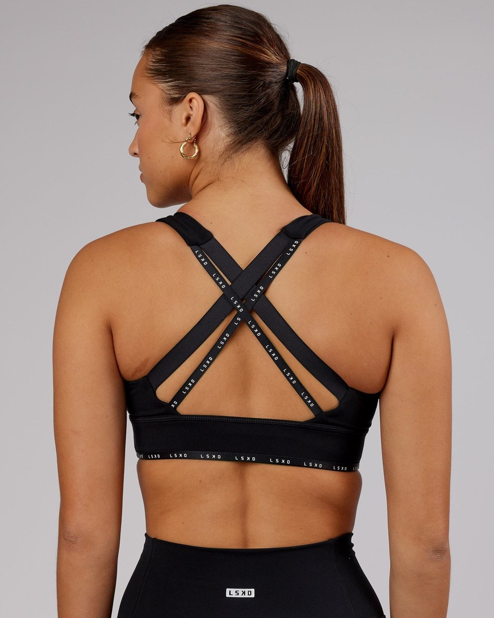 Black LSKD MVP Sports Bra | BI7534168