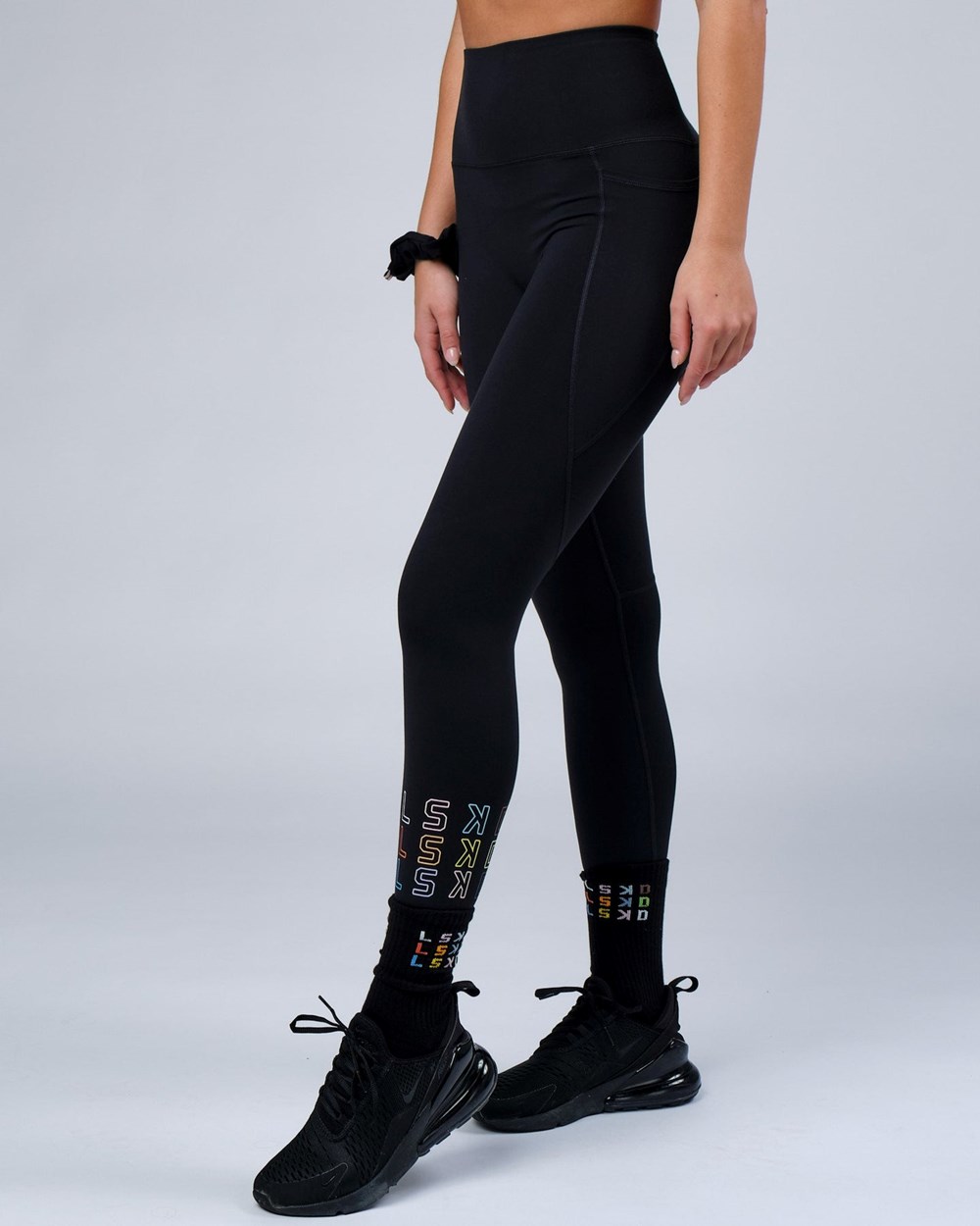 Black LSKD Progress 7/8 Length Legging | AV7125639