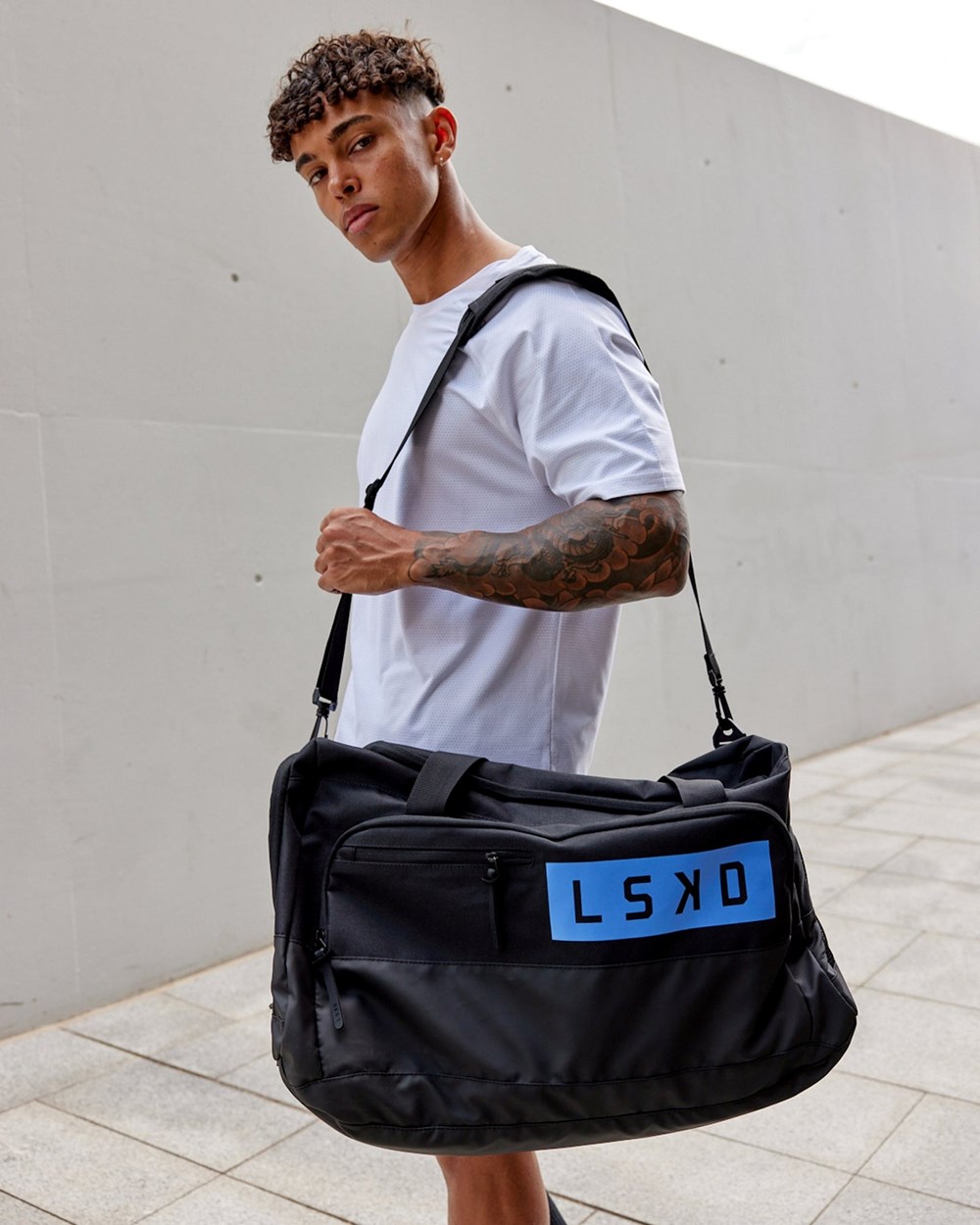 Black LSKD Rep Duffle Bag 50L | BR7951320