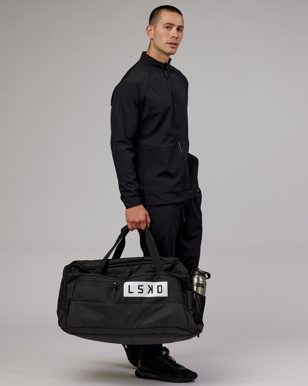 Black LSKD Rep Duffle Bag 70L | FY4128697