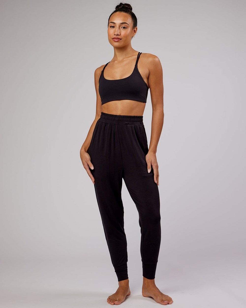 Black LSKD Rest and Recover Pant | ZT3241708