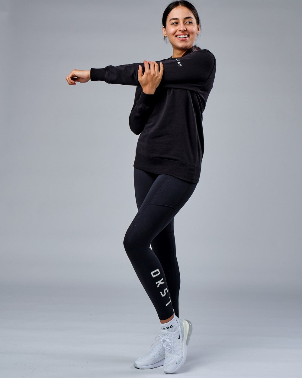 Black LSKD Rival FLXFleece Training Fit Sweater | BL5709862