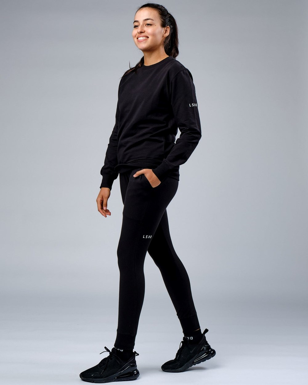 Black LSKD Rival FLXFleece Training Fit Sweater | BL5709862