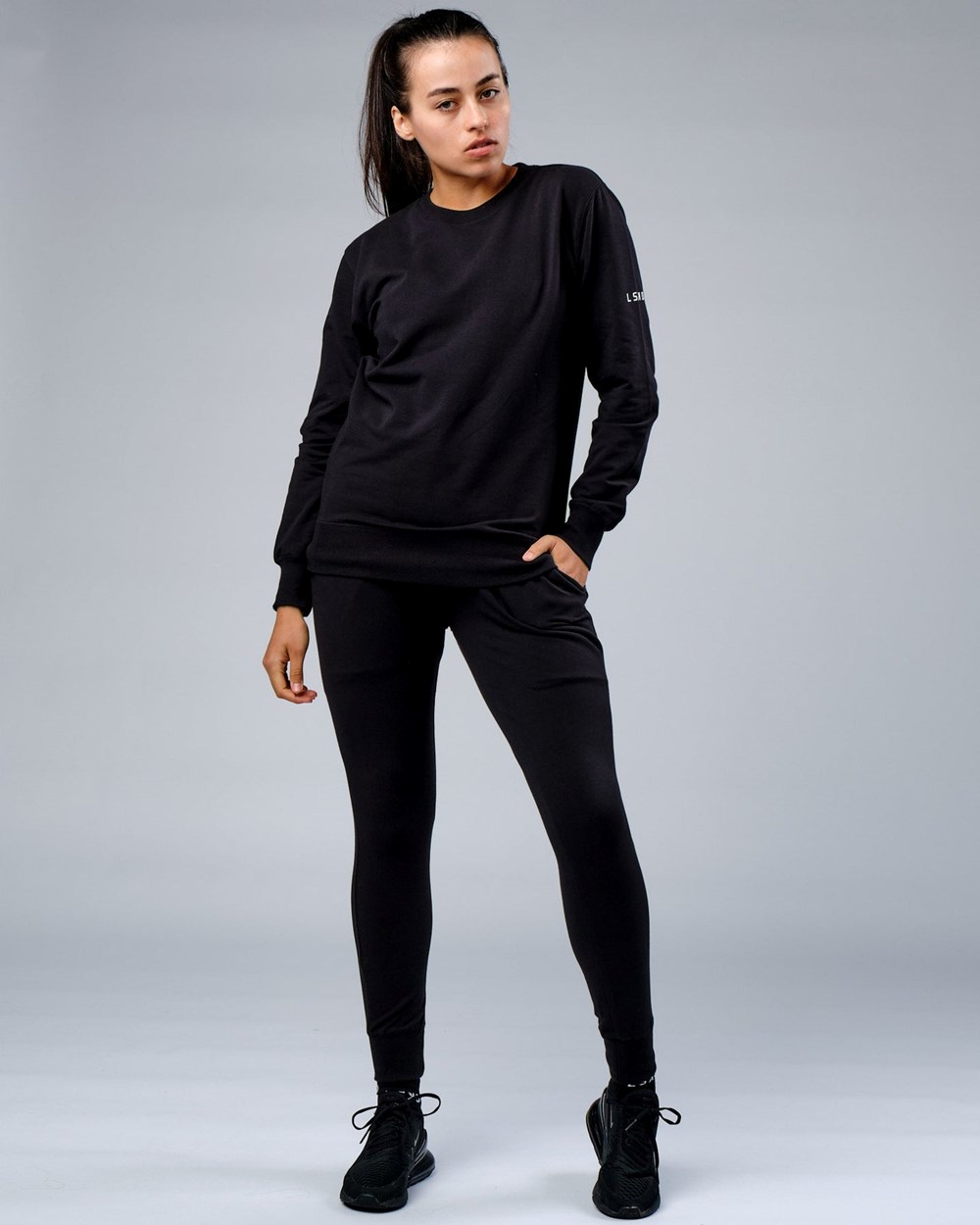 Black LSKD Rival FLXFleece Training Fit Sweater | BL5709862