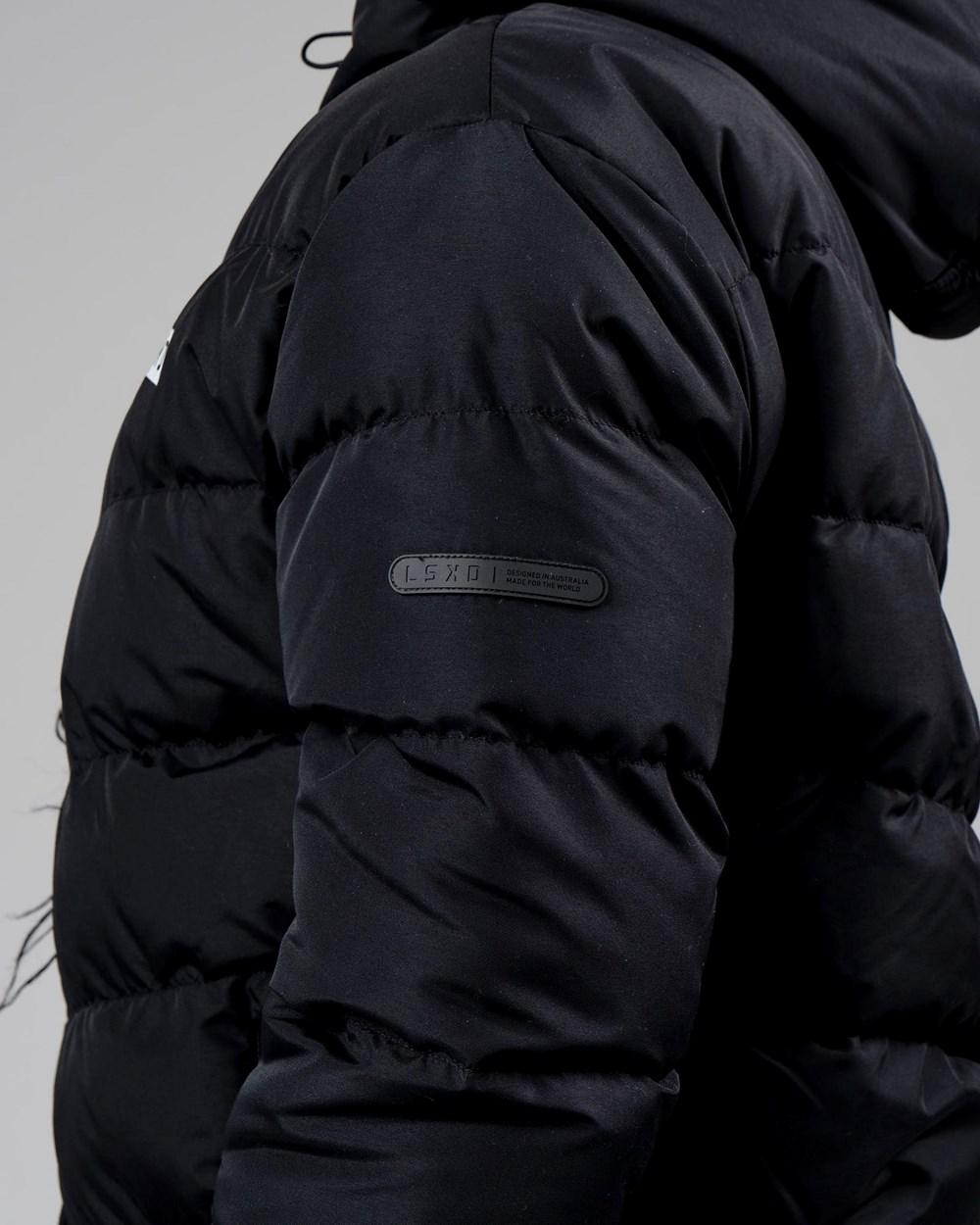 Black LSKD Roasted Puffer Jacket 22 | YW8124576