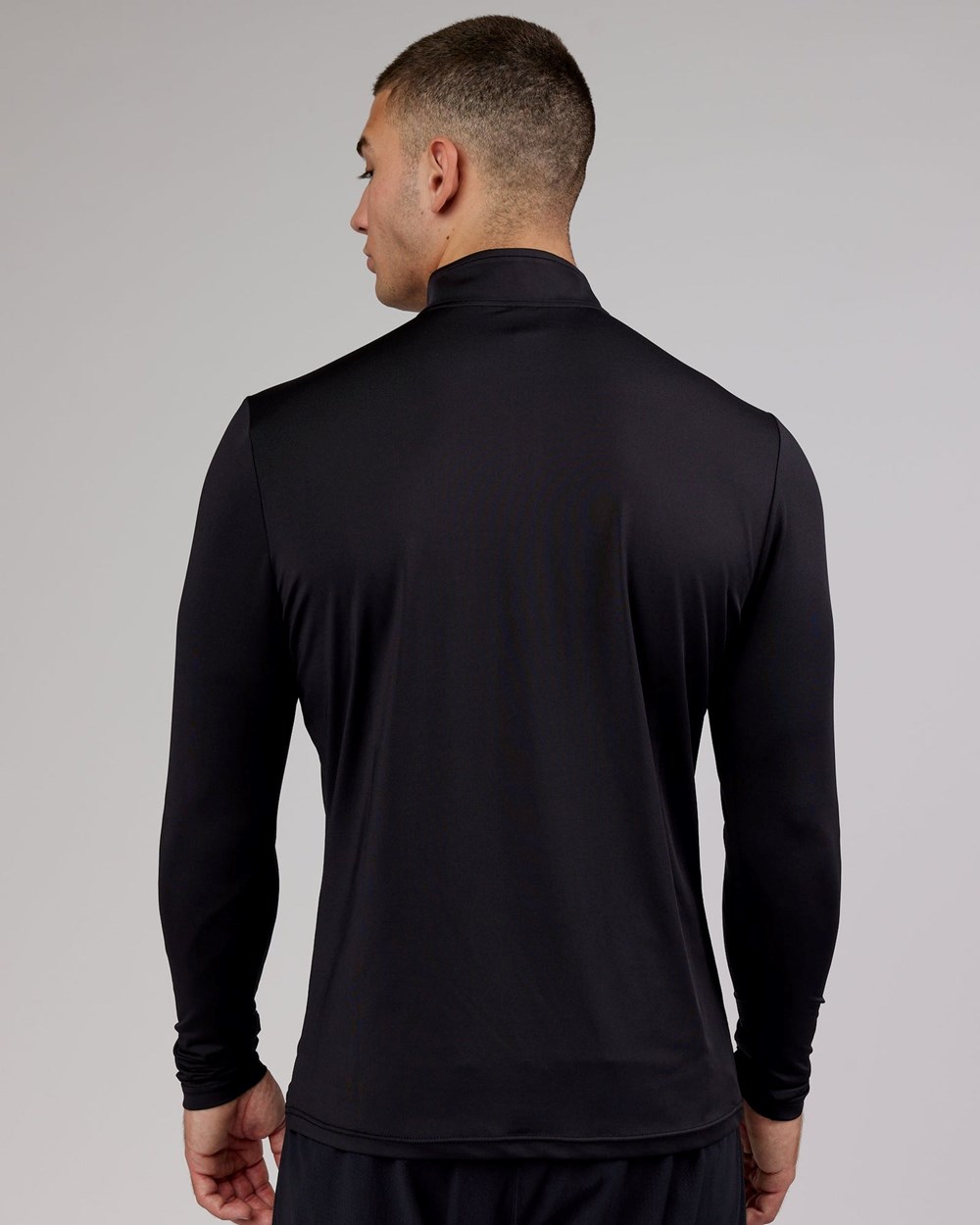 Black LSKD Streamlined 1/4 Zip Active Long Sleeve | JG7048623