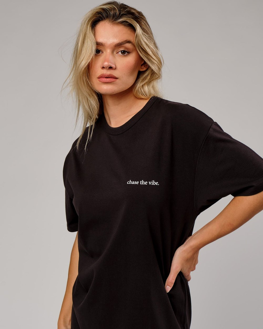 Black LSKD Taylor Tee Oversize | EY6378942