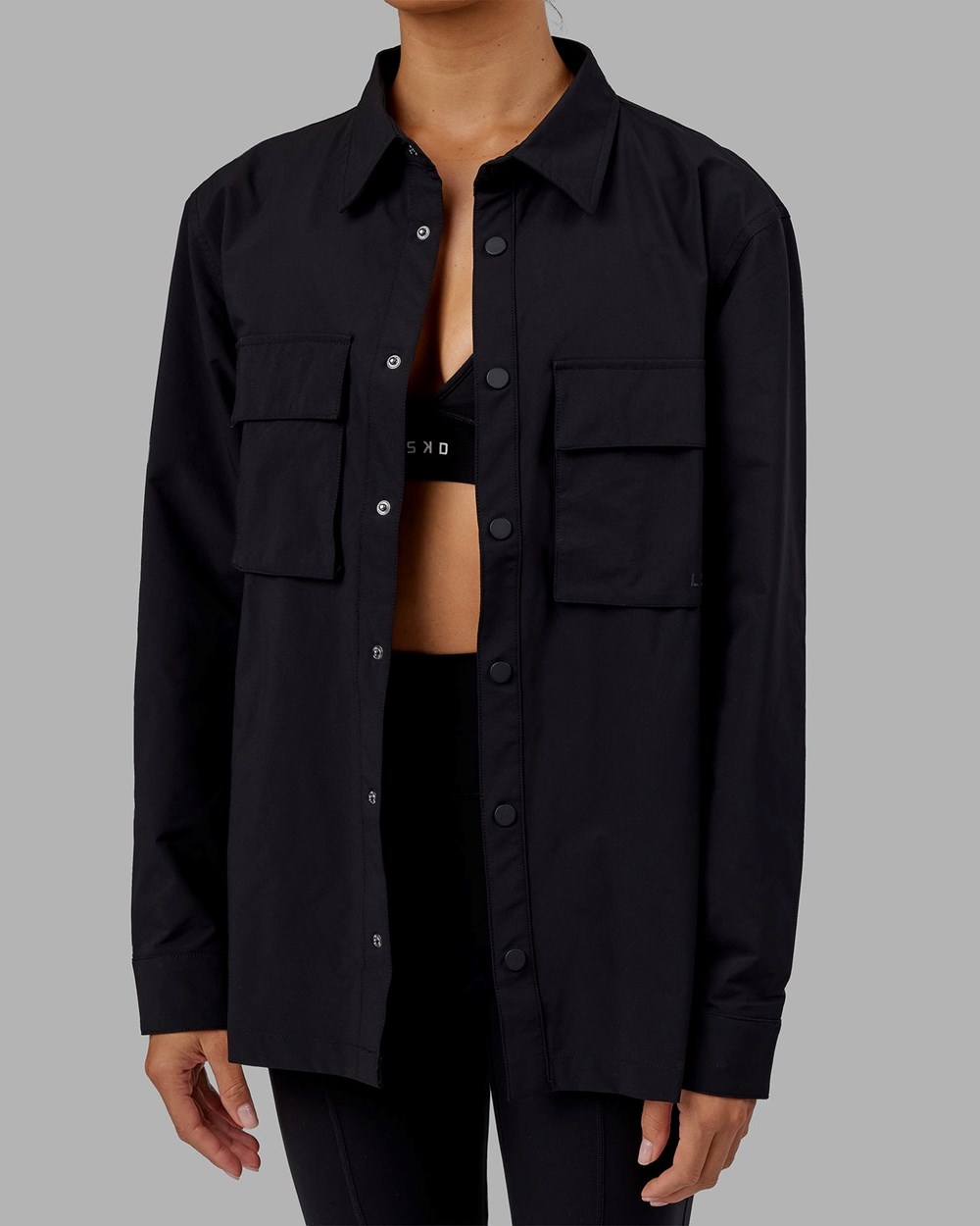 Black LSKD Utility Jacket | YF5940823