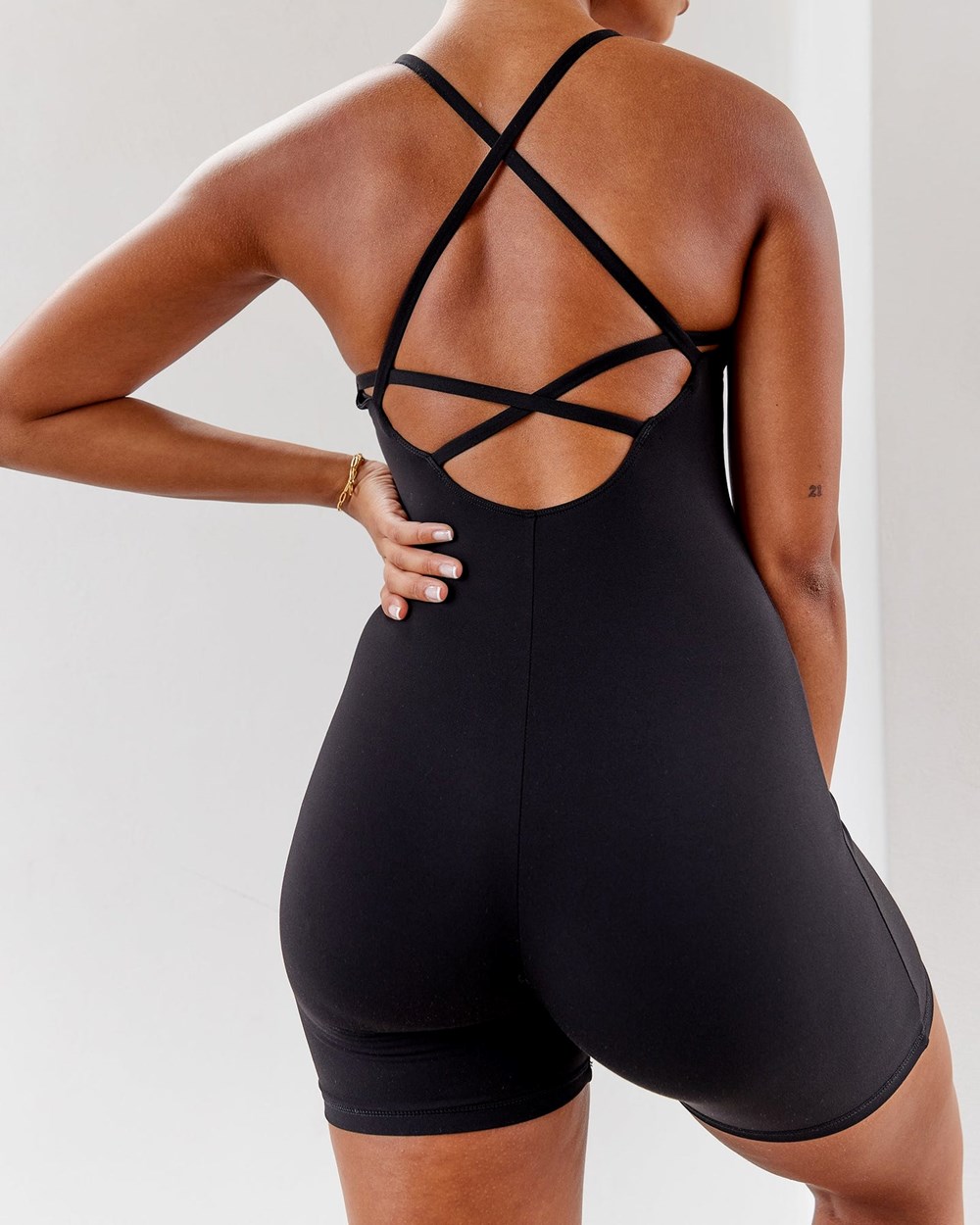 Black LSKD Vinyasa Bodysuit | GF5132496