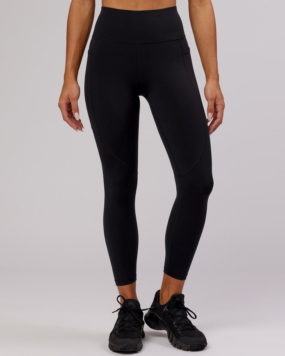 Black / Lilac LSKD Rep 7/8 Length Legging | PG9215374