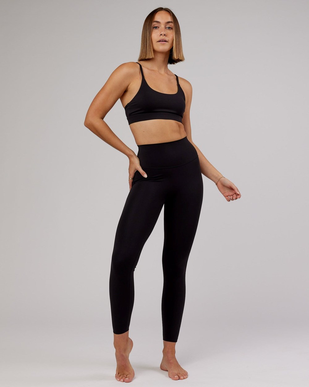 Black No Logo LSKD Elixir Full Length Legging | NA6540297