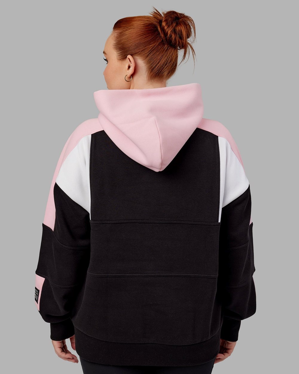 Black / Petal Pink LSKD Slam Hoodie Oversize | BW5604921