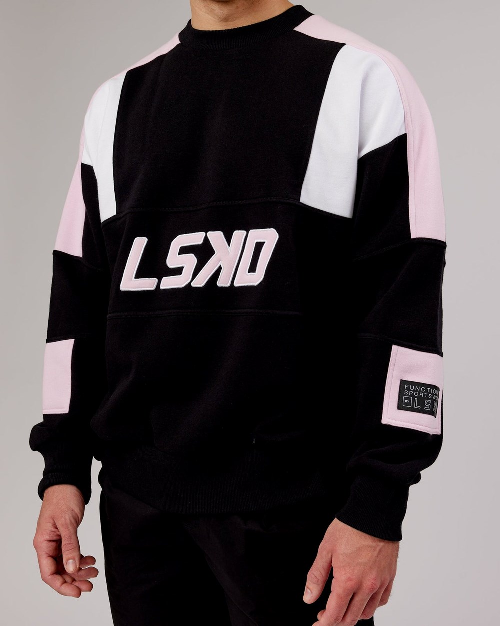 Black / Petal Pink LSKD Slam Sweater Oversize | DZ0286154