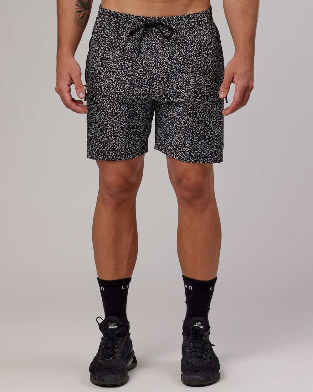 Black Spotty LSKD Rep 7\'\' Performance Short | KX1264578