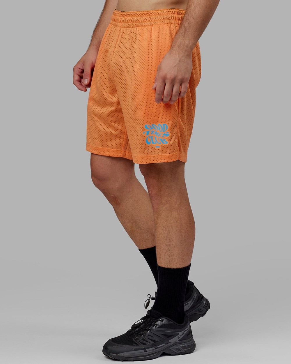 Black / Tangerine LSKD Hyper Reversible Basketball Short | FK1972630