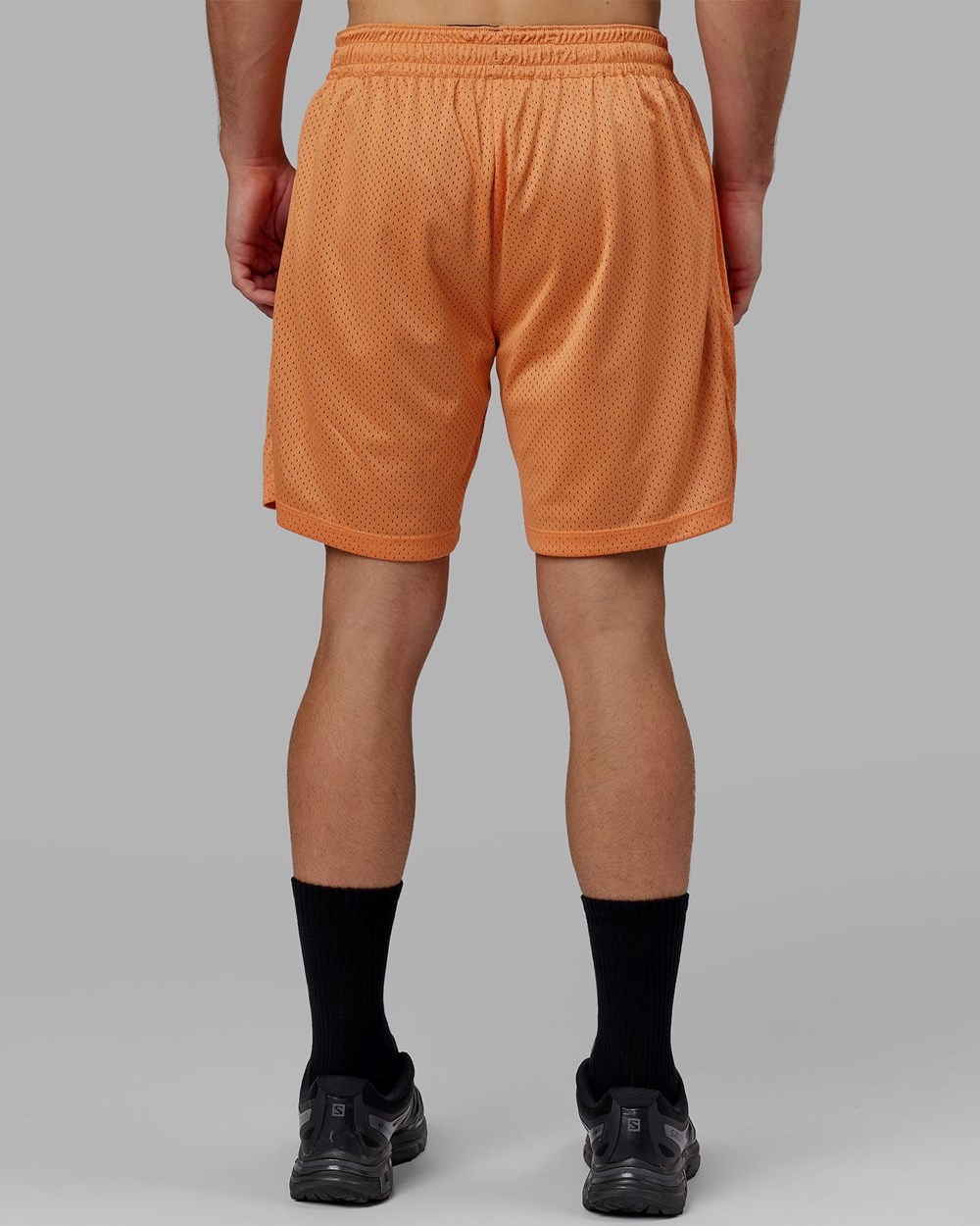 Black / Tangerine LSKD Hyper Reversible Basketball Short | FK1972630