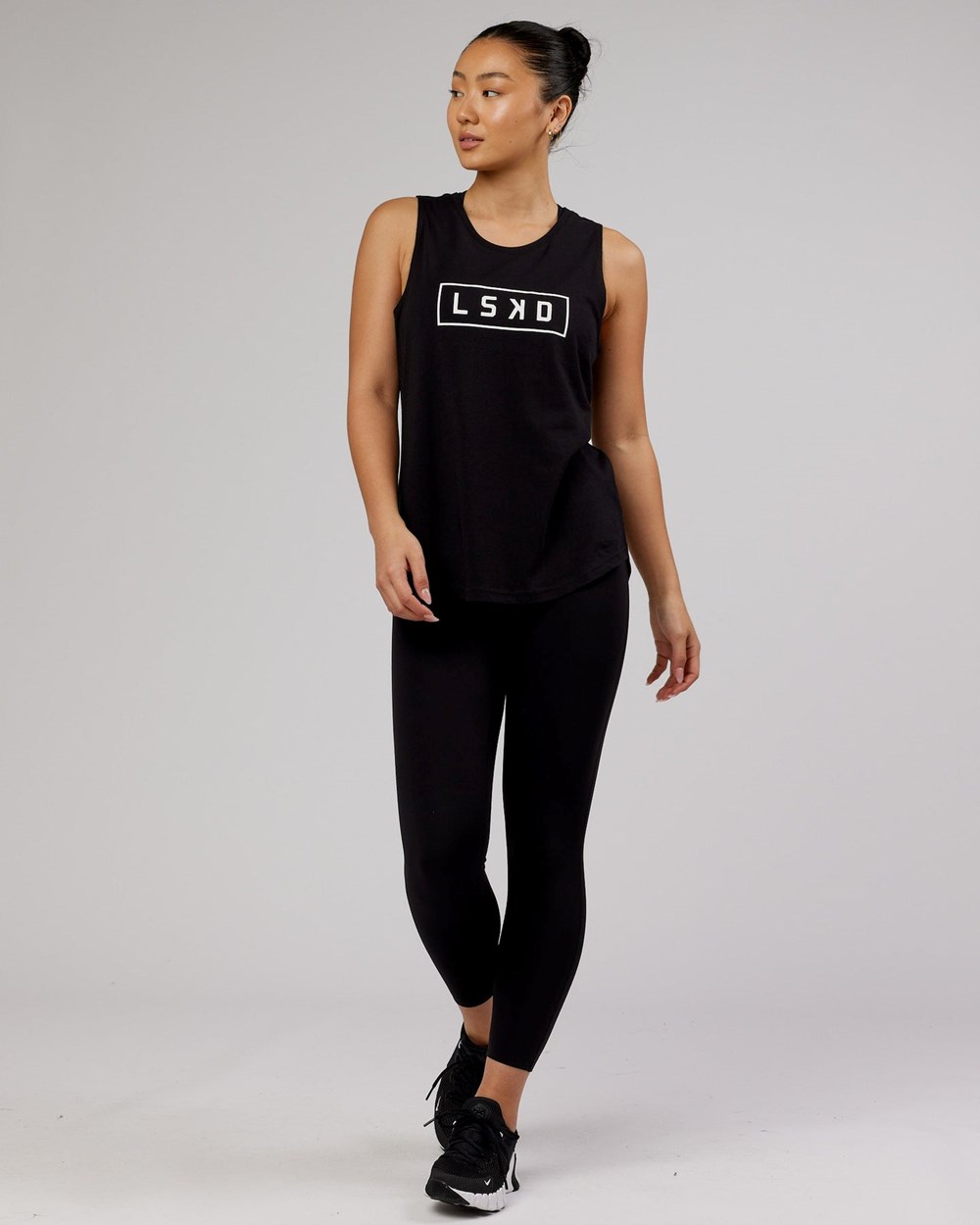 Black / White LSKD Luna Tank | WA8102643