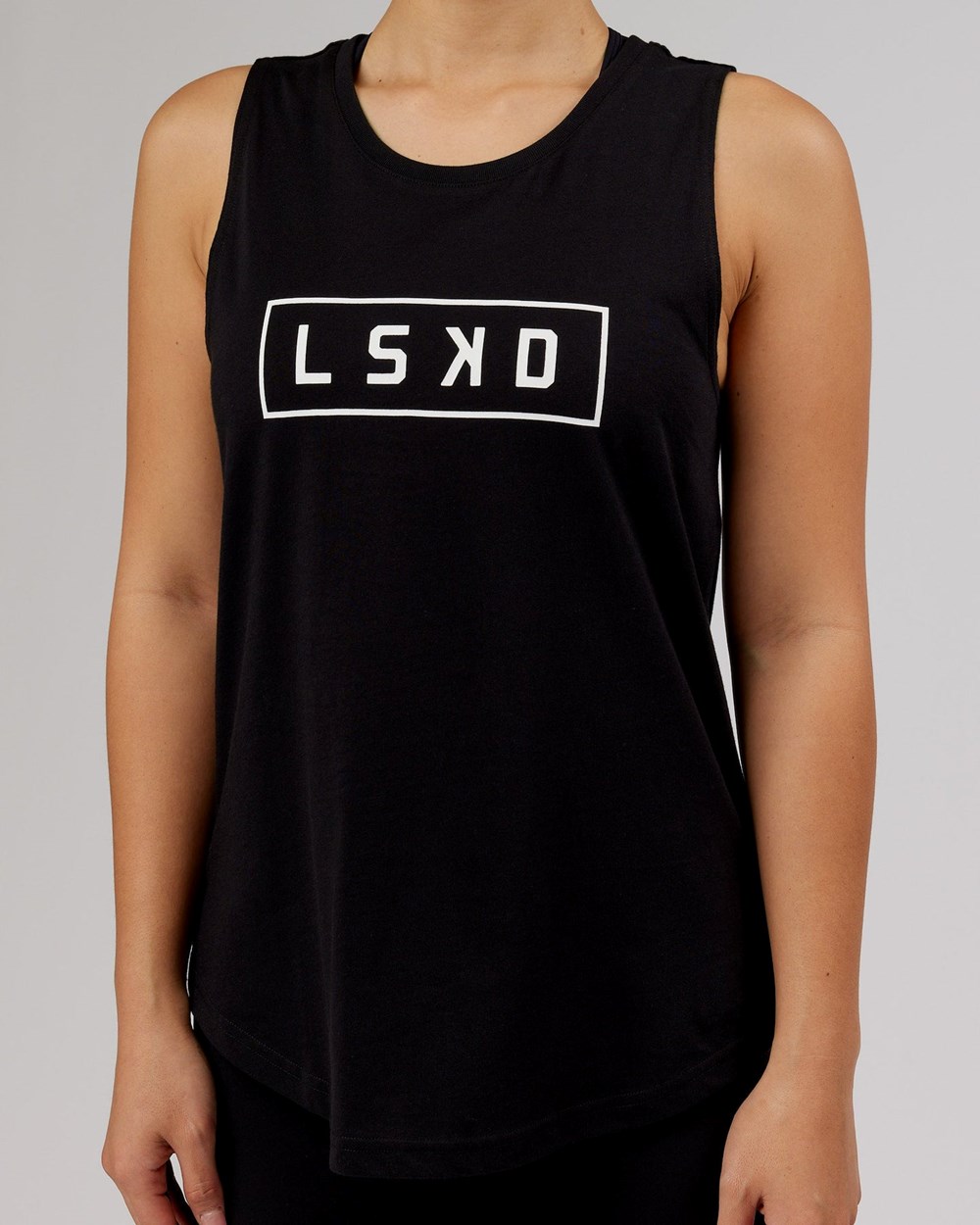 Black / White LSKD Luna Tank | WA8102643