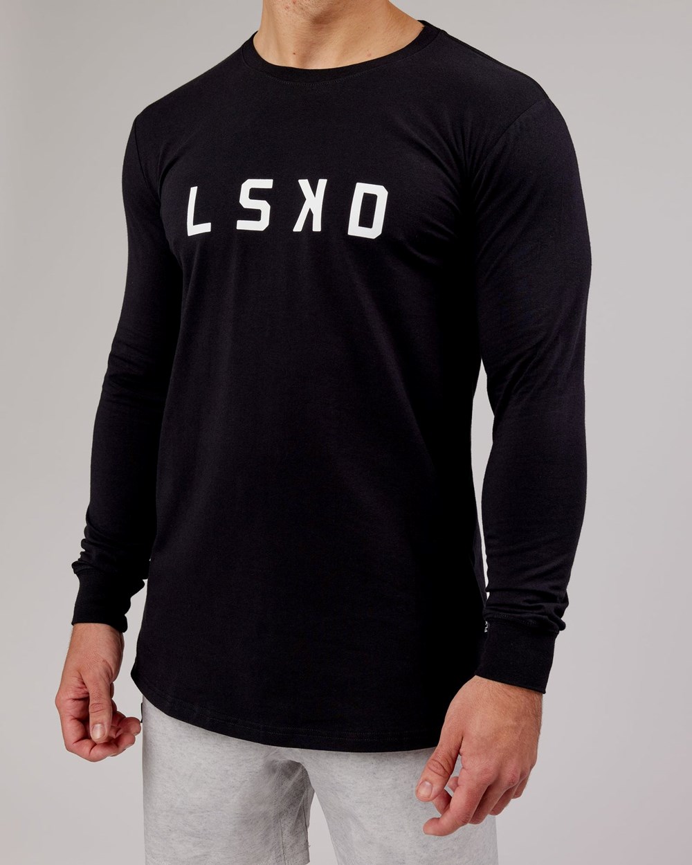 Black / White LSKD Power FLXDRY LS Tee | IN7092465