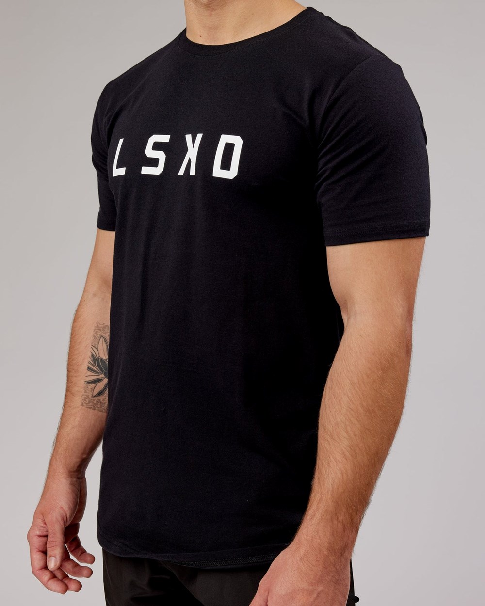 Black / White LSKD Power FLXDRY Tee | AW1230684