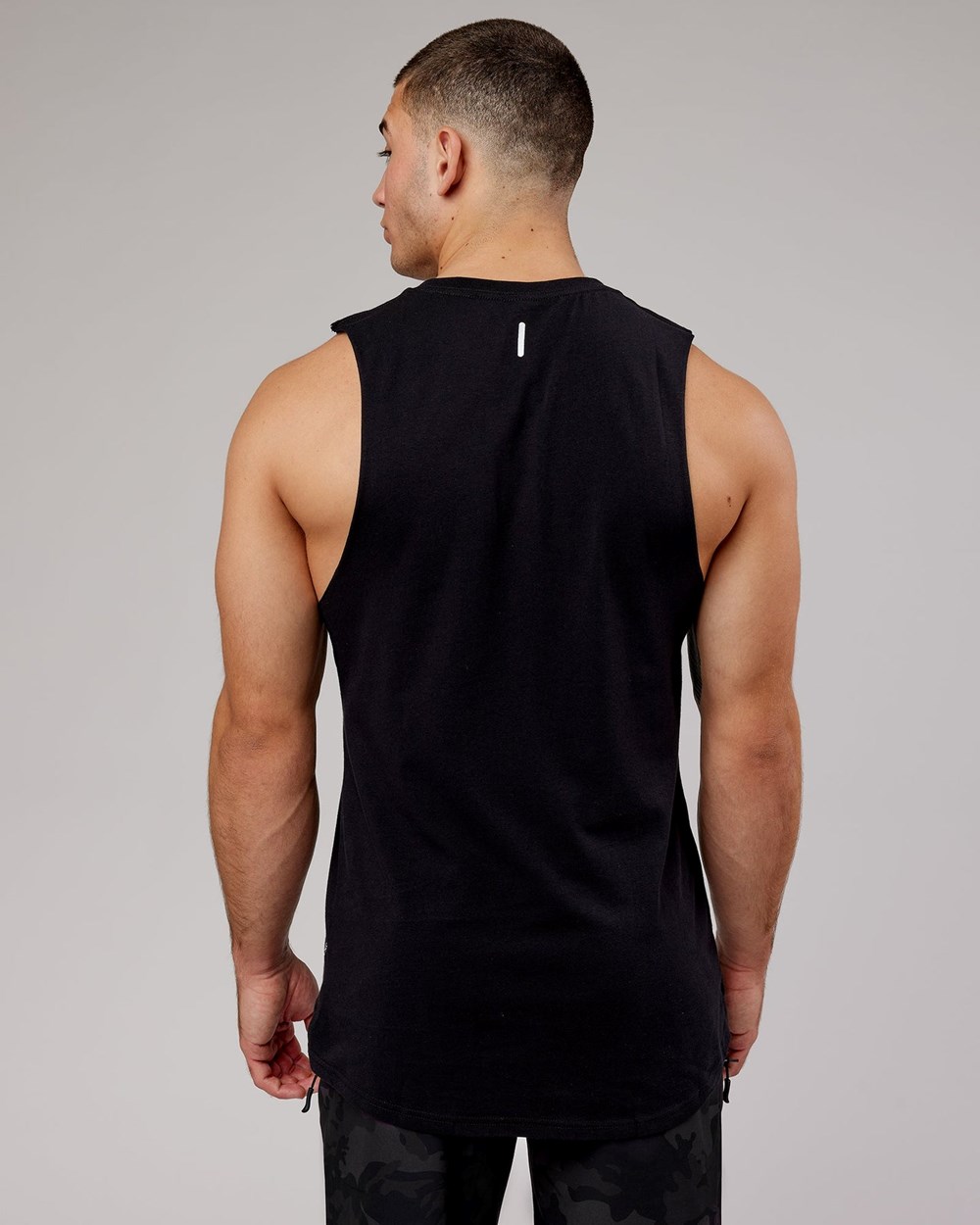 Black / White LSKD Power FLXDRY Training Fit Tank | MT2683194