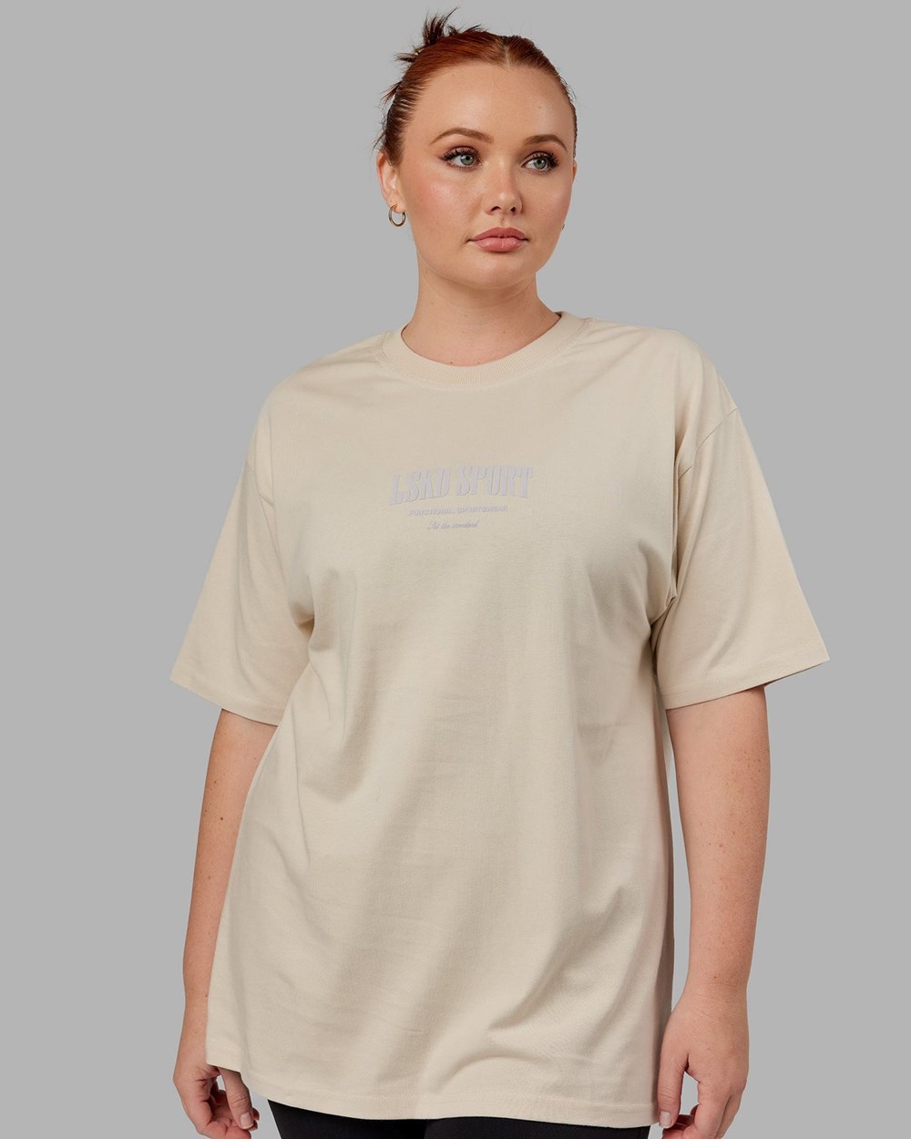 Bone LSKD Standard Heavyweight Tee Oversize | UW9847023